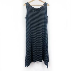 Cut Loose Lagenlook Striped Midi Tank Dress